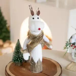 플라워트리 [1+1] 크리스마스 사슴인형 대형장식 아기키다리 30cm