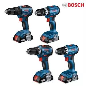 보쉬 브러쉬리스 충전 전동드릴 임팩세트 GSR18V-45/GSR18V-55 (2.0Ah,1B)+100p