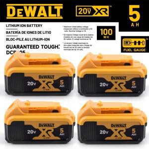 디월트 호환 20V 6Ah 리튬 배터리 전동 공구 교체용 DCB184 DCB200 6AH 18V 호환