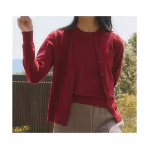 매장정품 TOPTEN 탑텐 여성) 프리미엄 화인 메리노 가디건_MSF4EC2801 MSF4EC2801 674967