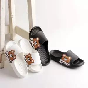 실외 슬리퍼 가벼운 곰돌이 커플 실내화/실내화/거실/거실화/사무용/슬리퍼/사무실/실내/층간/소음/실내용