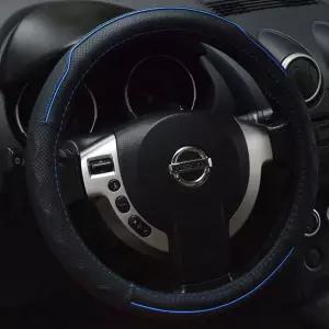 핸들커버 원형 D컷 스웨이드 가죽 타공 모음전