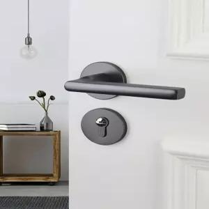 방문손잡이 도어 이중잠금 열쇠 문고리 욕실 핸들 침실 잠금