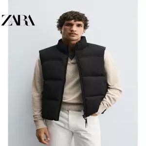 ZARA 자라 레귤러핏 패딩 조끼 0029440