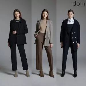 [도티 dotti] 도티 여성 크레이프 기모 본딩 슬랙스 3종 (SNBW)