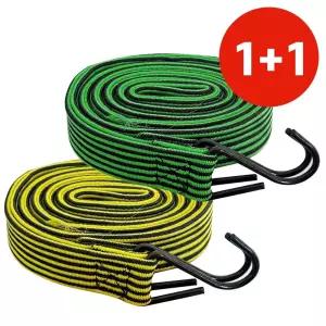 짐고정 1+1 (자전거바 3M) 고리줄바 카트줄 짐받이/핸드/카트/자전거/오토바이/캠핑/고정/다용도바/편리한