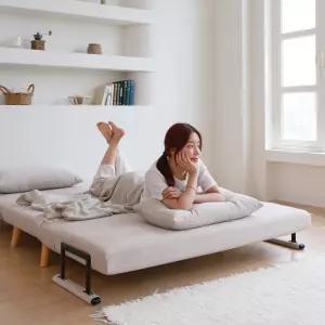 세인트블랑 벨라 갤럭시 1인 패브릭 원룸 소파베드 매트리스 간이 접이식 침대 sk