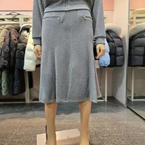 [에고이스트] 지퍼 포인트 머메이드 밴딩 롱 스커트  ER4CS-661