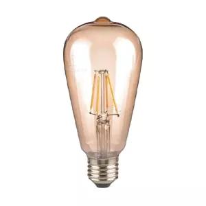 두영조명 LED ST64 4W E26 전구색 인테리어 매장 에디슨 램프