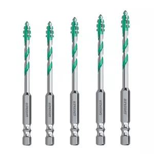 톱니형4날 만능 드릴비트 3세대 톱나4날개 5개세트 강력신속타공 초경합금 텅스텐카바이드소재 석재 목재 금속유리 세라믹타일 