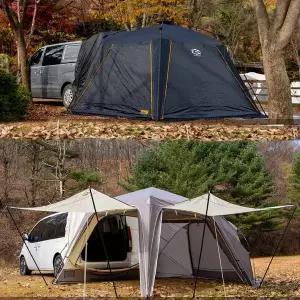 [제드]오토듀얼팔레스EX 확장플라이 세트 차박 도킹텐트 투싼~스타리아 도킹