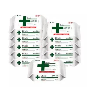 메디앙스 닥터아토 손소독티슈 휴대용 20매 10개