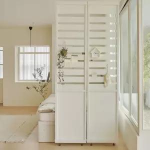 아씨방가구 레이어 하프형 무타공 인테리어 거실 가림막 가벽 파티션 515