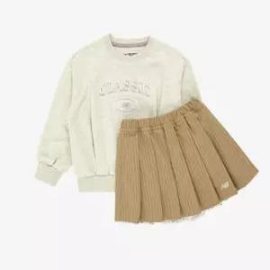 뉴발란스 키즈 스트라이프 스커트 셋업 BB NK9YF3804G 33