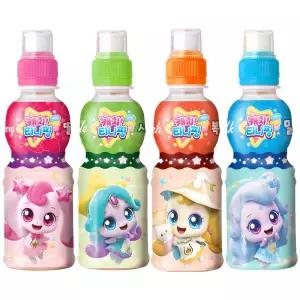 웅진 캐치 티니핑 음료수 200ml 혼합 24개 딸기6개+밀크6개+사과6개+복숭아6개