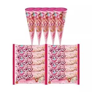 스트로베리 2종 구구콘x5+구구바x10