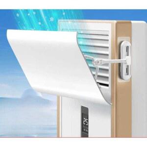 길이 윈드가이드 간편설치 에어컨 가림막 바람막이 직바람 냉난방기 스탠드형 윈드바이저