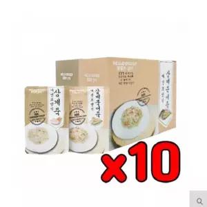 강아지죽 삼계죽 삼계북어죽 80gx10 반려동물 영양식 강아지오래먹는간식