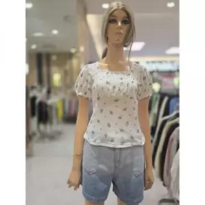 에고이스트 스퀘어넥 볼륨 퍼프 반팔 티셔츠 ER2OTH-63 (P003628852) 590193