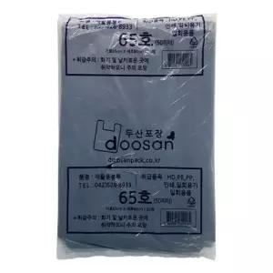 [제이커머스]두산 비닐봉투 흑색 50L 30매입 65호 65x85cm / 손잡 문구용품 사무용품 사무실비품 회사비품