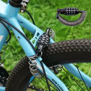 키밍 케이블 킥보드 잠금장치 자전거 오토바이 열쇠/다목적/안전/체인락/로드/고리/경량/휴대/걸쇠/보안