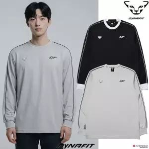 [다이나핏](센텀시티점)YUP24241[다이나핏]공용,남성 슬로프 흡습속건 기능성 봄 간절기 긴팔티셔츠 (기...