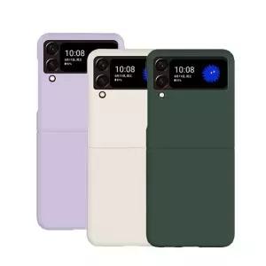 갤럭시Z플립4 3 플레인 소프트카펫 컬러 무광 하드케이스 ZFilp4 제트플립4 지플립3