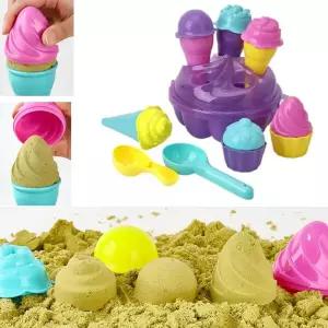 촉감 모래놀이 찍기 만들기 도구 아이스크림 틀 감각발달 샌드놀이 사회성발달 모레장난감 유아모래
