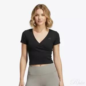 [아디다스] 시즈널 에센셜 3 스트라이프 블랙 크롭 티 JM1924 152040375