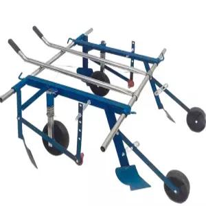 농업용 멀칭기 수동 비닐피복기 덮는기계 밭농사 관리기 텃밭 필름피복 농기구 작업