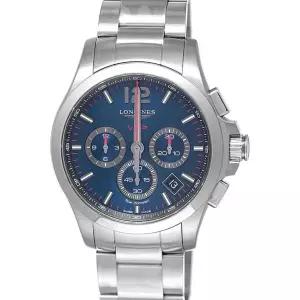Longines 론진 컨퀘스트 VHP 크로노그래프 44mm 시계 L37274966 매장 디스플레이 642038
