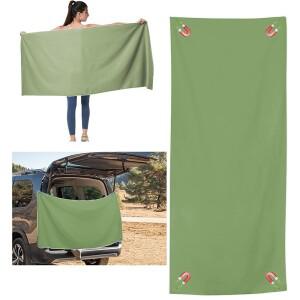 샌드프리 마그네틱 비치 타월 - 대형 두꺼운 극세사 퀵 드라이 초흡수 타월 (해변 휴가, 가정, 욕실용)