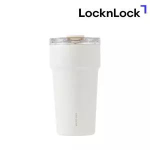 락앤락 메트로 탑핸들 세라믹 보온보냉 텀블러 710ml 아이보리 스테인리스 티머그 LHC4416WHT
