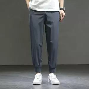 캐주얼 팬츠 남성 허리밴딩 무지 조거팬츠 IS-PA32N