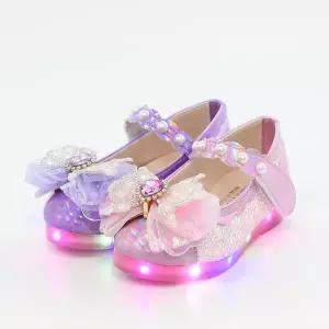 해피걸 꼬마하트 국산 아동 키즈 어린이 선물 라이팅 여아 LED 구두