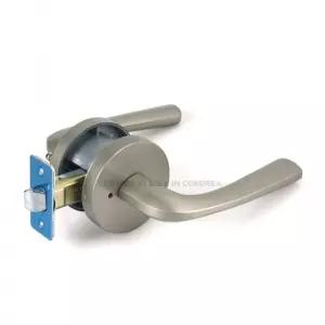 굿락 비트-501 그레이 욕실용 89298도어핸들 문손잡이 화장실 레버 실레버 실핸들 실문