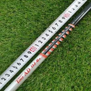 중고 Tour AD DJ 6S 블랙 드라이버 샤프트 캘러웨이 슬리브 531r