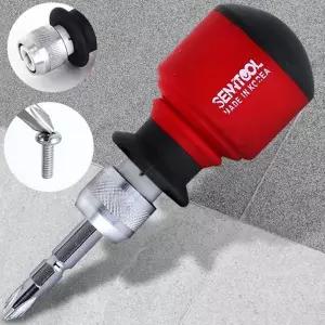 소형 드라이버 다용도 주먹 휴대용 길이 조절 드라이버 정비 공구 기능성 가정용 비트 세트 미니 도구