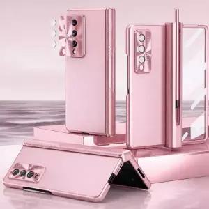 갤럭시 Z폴드3 힌지보호 S펜수납 마그네틱 폴드 케이스 슬림 하드 풀커버