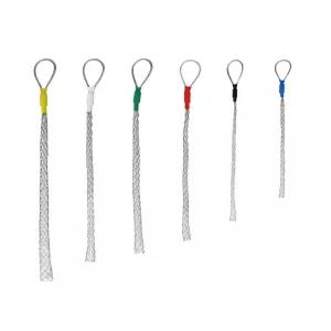 케이블인망 스타킹 와이어 풀링 케이블 회전 그립 연결 절연 견인망 결속 고리 견인 포설