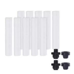 샤워기 호환 녹물필터 벌크형 10개입 대용량 교체필터 리필