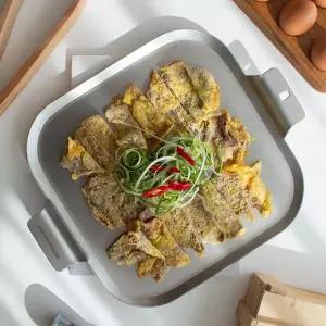 쉐프윈 토스트 프라이팬 양수 사각 316Ti 스퀘어팬 티타늄 코팅 MNA