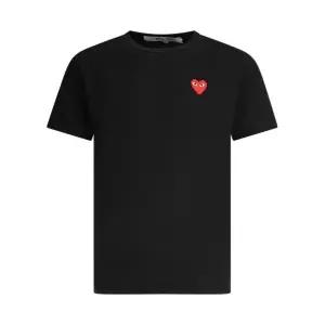 [롯데백화점]꼼데가르송 레드하트 와펜 반팔티 AX T108 051 1