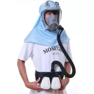 밀폐공간송기마스크 전동식호흡기 화재대피마스크 작업안전송풍기 방독방