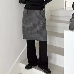 [빅사이즈]이블렛 루티엔 레이어드 스커트 팬츠 제이스타일