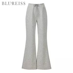[블루레이스]스트링 부츠컷 져지 롱 팬츠_BI6S1PT7121