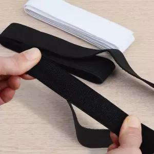 국산 허리 납작 고무밴드 넓은 고무줄 25mm 옷 수선줄 납작줄 골줄 튜브줄 노랑줄 두꺼운줄 대용량줄 노란