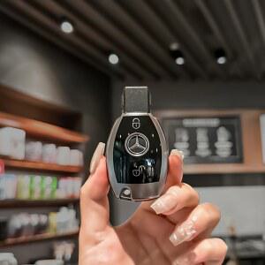 차키케이스 자동차 원격 케이스 커버 Fob 자동 스타일링 액세서리 메르세데스 벤츠 클래스 AMG W204 W205 GLA CLA GLC W176 W221