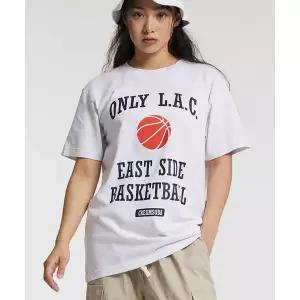 매장정품 CREAM SODA LAB 크림소다랩 썸머 스트릿 바스켓볼 엘에이시티 라이트 그레이 블루 CFZK10S054 112