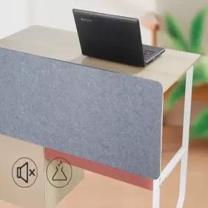 책상 칸막이 하부 가림막 브라켓 고정형 테이블 스크린